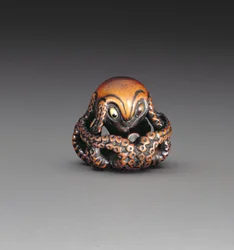 Netsuke depicting an octopus, c.1760-70